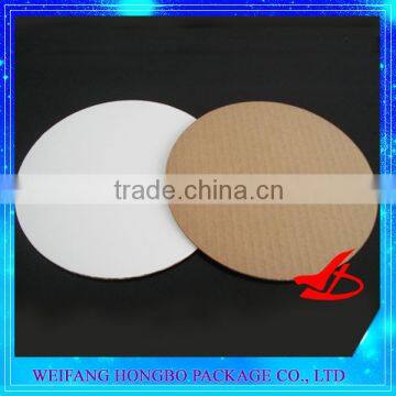 grease resistant coated corrugated cardboard cake pads