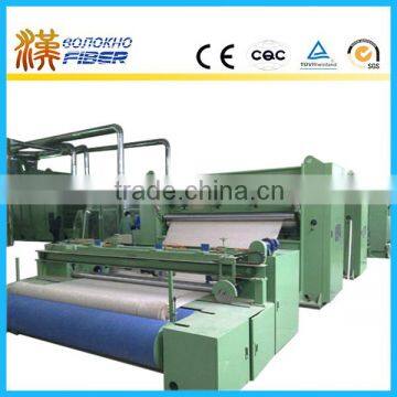 Needle punched carpet making machine