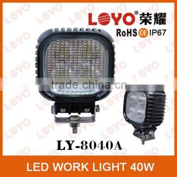 Hot Sale!!! Multifunctional Super Bright Off-road 40W LED Work Light, Work Light LED                        
                                                Quality Choice
