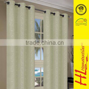 HLHT BSCI certification shade hotel blackout curtain