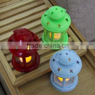 Promotion Poppas BS10 Classic ABS Plastic Cheap colorful decoration Hurricane lantern,wedding decoration