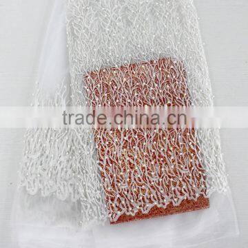 The Most Beautiful Design Crochet Lace Fabric Material for Making Dresses/Fancy Fabric for Party and Fashion Show photo-6
