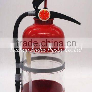 Creative 1.5L Plastic beer dispenser in Fire extinguishing shaped