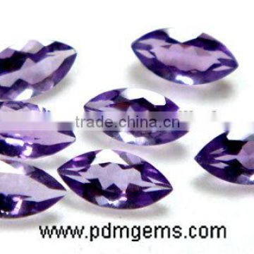 Amethyst For Bridal Jewelry 5x10 Marquise Faceted Amethyst