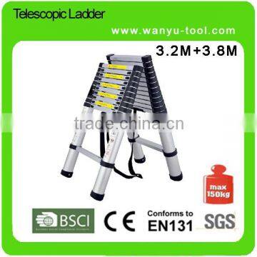 telescopic extension aluminium ladder (WYAL-1001) cramer wire ladder splint