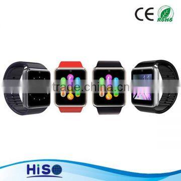 Hiso newest model best watchphone with high quality GT08 mobile watch phones