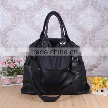 2014 China newest wholesale exported trendy leather handbag for women