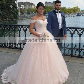 (MY3112) MARRY YOU Sweetheart Lace Ball Gown China Custom Made Wedding Dress