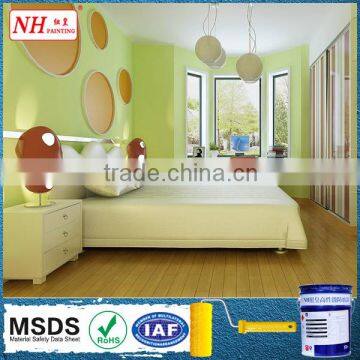 Highly breathable interior wall paint