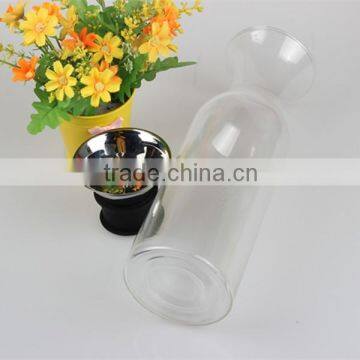 China Wholesale Beverage Liquor Drinking Dispenser 1200ml Glass Bottle