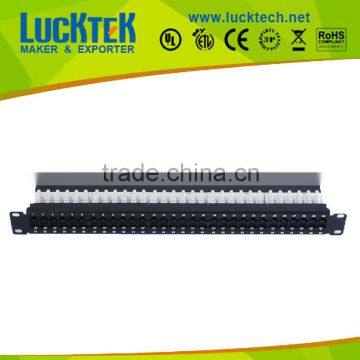 32/50/60 Ports Voice Patch panel RJ11/RJ45