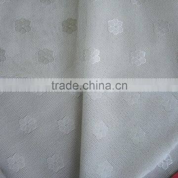 Factory New Design 87/13 Nylon SpandEx Floral Patern Jacquard Mesh Fabric, Dress Jacquard Mesh Fabric photo-2