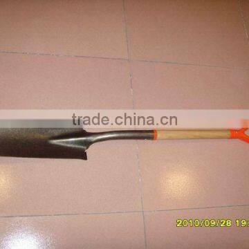 multi tools railway steel shovel with hardwood handle S526