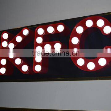 High quality and good price 3d illuminated led marquee letter