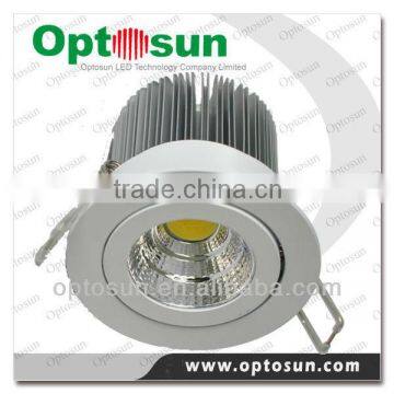 10w led downlight with 120mm cut out dimmable