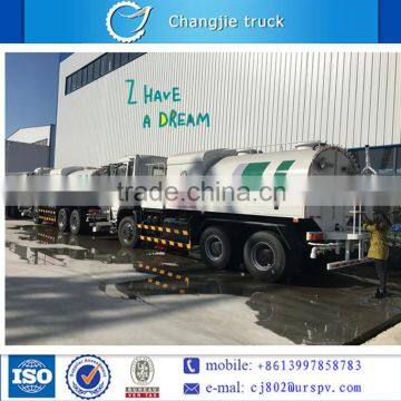 Dongfeng 3 axles high pressure cleaning truck