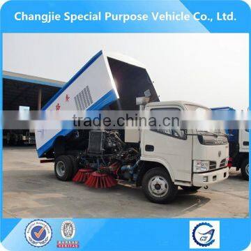 hot sale dongfeng 4m3 road sweeping vehicle,road sweeper truck