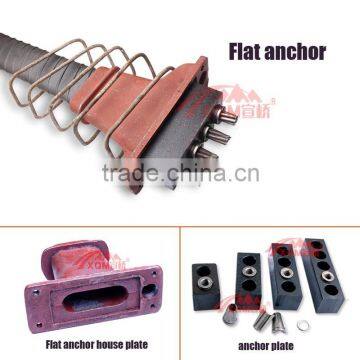 BJM BM15 four sets of 15.24 flat prestressed tension anchor