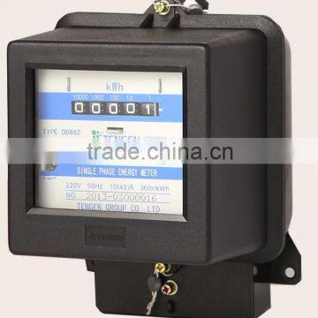 Tengen Good Quality DD862 Energy Stop Power Meter Single Phase Digital Meter photo-2