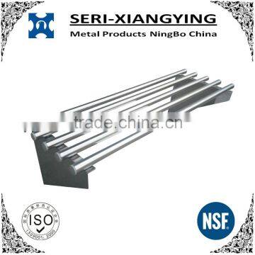 NSF Approval Stainless Steel Tubular Drainage Wall Shelf