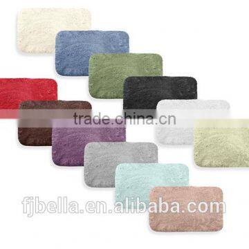 Multi Colors Plush Memory Foam Bath Rug