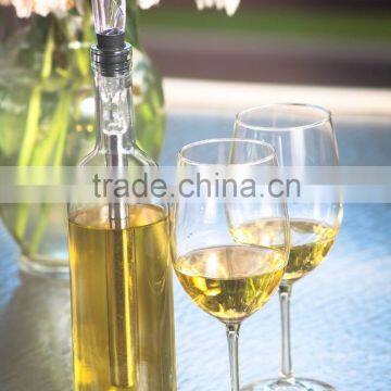 Wine Chiller Stick,Stainless Steel Chill Rod,All in One Pourer and Aerator - Best Choice For Wine Lovers' Gift photo-6