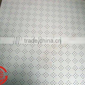 Aluminum perforated drop ceiling plates