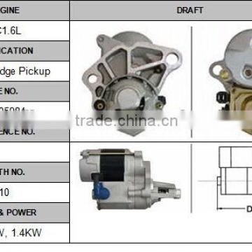 Dodge pickup starter car starter motor