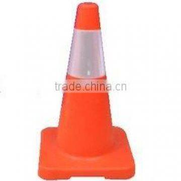 PVC Traffic Cone with Reflective strap TC460P08