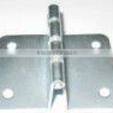 Zinc plated steel hinge