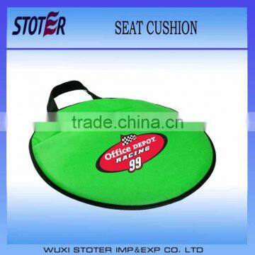 Nylon Waterproof Foam Round Sports Stadium Seat Cushion