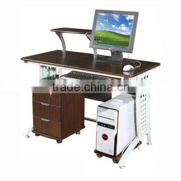 GX-806 wooden office table with lock drawer