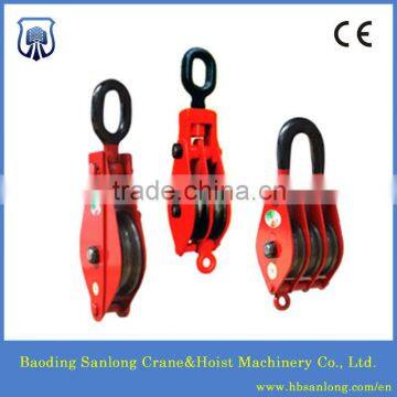 5 ton pulley block open type single wheel