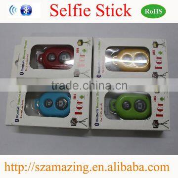 2015 Best Quality Factory Bluetooth Selfie Stick With Bluetooth Shutter Button photo-2