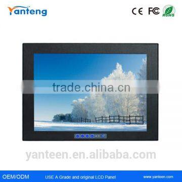 Front panel IP65 21.5inch embedded touchscreen monitor ,kiosk lcd monitor