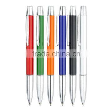 Promotional metal aluminum ball pen for wholesale