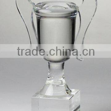 new design crystal trophy