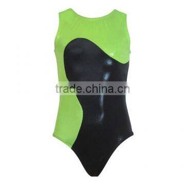 sexy girl sleeveless gymnastic leotards customized design