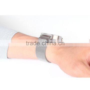 Hot Sale SIKAI Supply Replaceable Woven Stainless Steel Mesh Watch Band for Huawei Watch Bracelet for Huawei Watch Strap