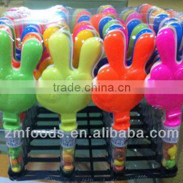 V clapping hand toy candy