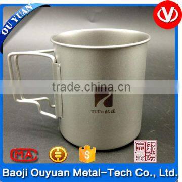 titanium folding cups 350ml