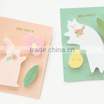new product custom die cut sticky notes