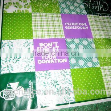 Eco Friendly Waterproof Beautiful Green Table Cover photo-2
