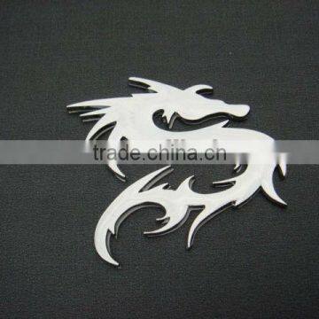 dragon metal sticker