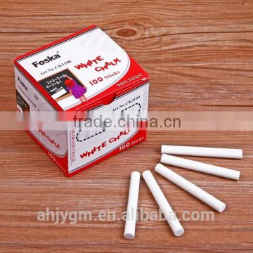 100sticks Color Box Packing White Chalk