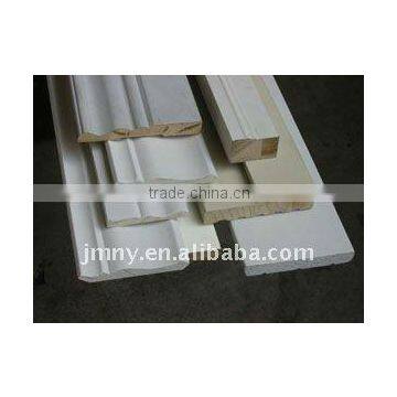 gesso primer white pine wood moulding