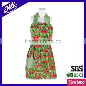 Best sale 100% cotton woman kitchen apron