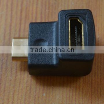 Gold HDMI Male to Mini HDMI Female Converter Adapter