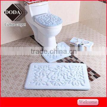 100%polyester China Factory Direct Sell Sponge Bath Anti Fatigue Mat photo-3