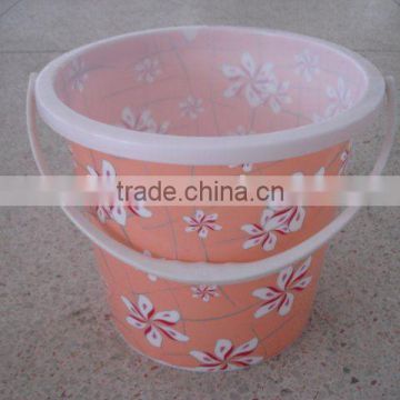 plastic water bucket